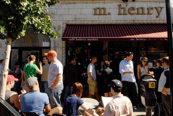 M. Henry, 5707 N. Clark St., 773-561-1600 The pancakes at this Andersonville brunch spot are so transcendent that they have their own name--blisscakes--and a long wait on weekends doesn't deter loyal regulars.