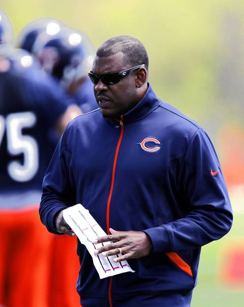 Bears defensive coordinator Mel Tucker.