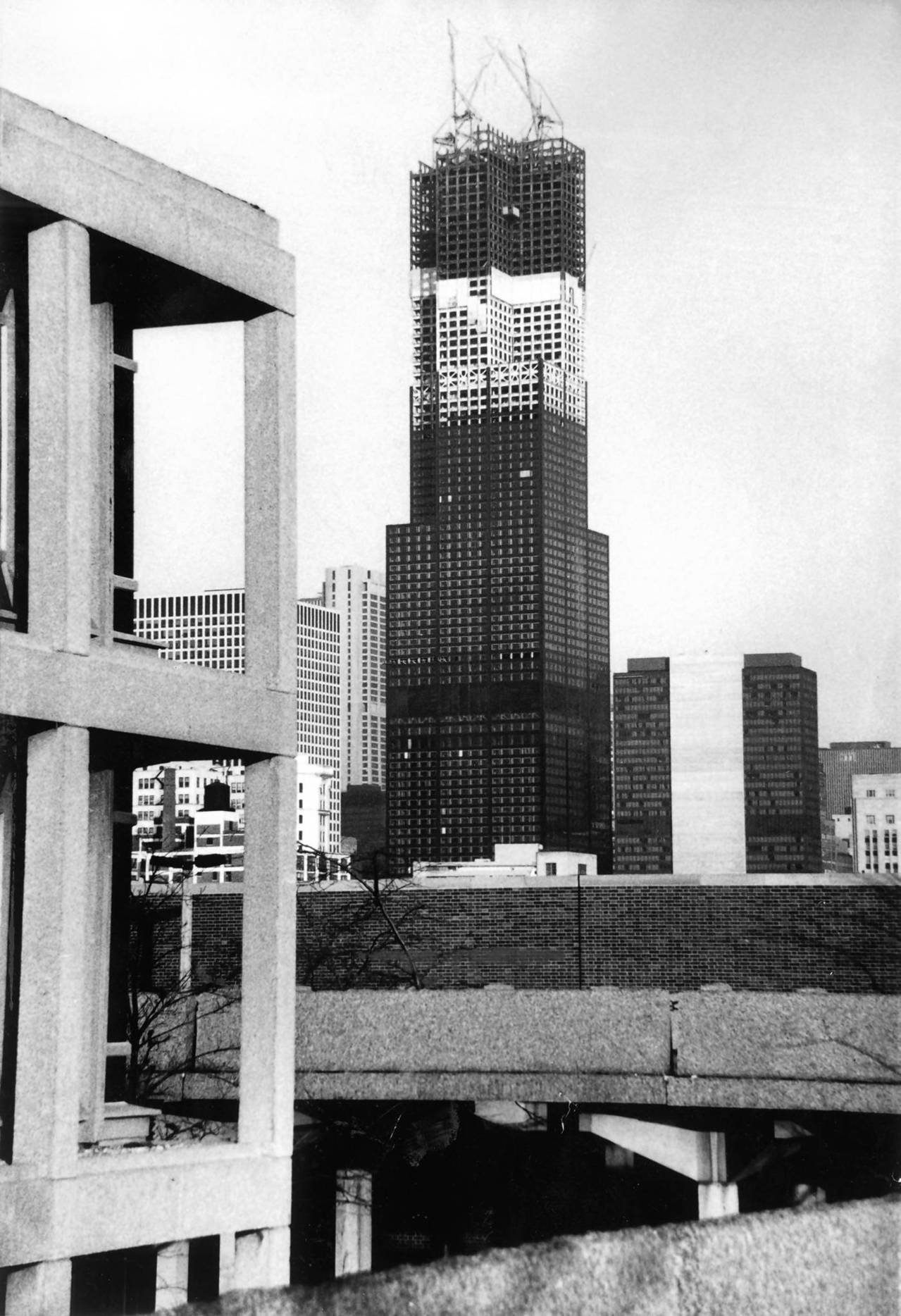 What Did Sears Tower Look Like  on 11/23/1972 