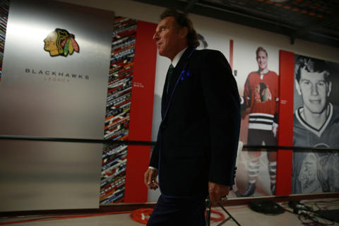 Chicago Blackhawks on X: Honoring Tony Esposito on our sweaters and on the  ice all season long. #TonyO  / X