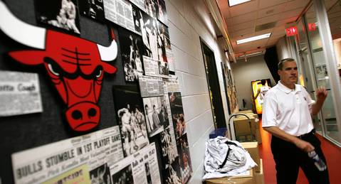 Bulls VP of Basketball Operations John Paxson -- Chicago Tribune