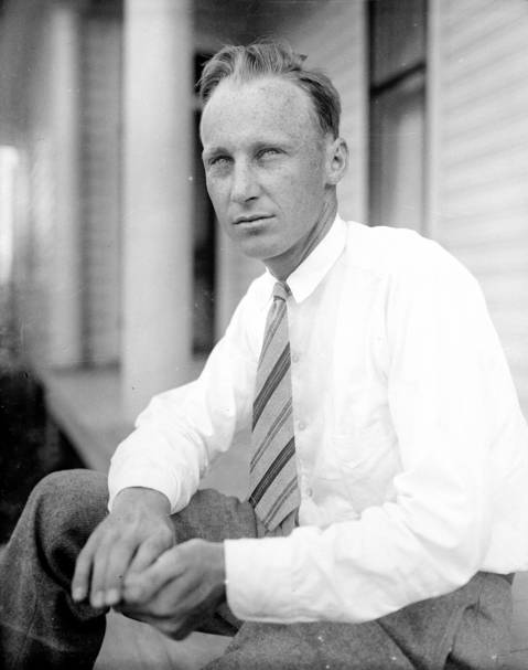 John Scopes, a science teacher and football coach, in Dayton, in 1925. Scopes vowed "to oppose this law in any way I can."