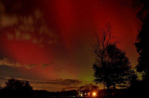 lighed snesevis Modsætte sig Northern lights dazzle from W. Virginia to Indiana
