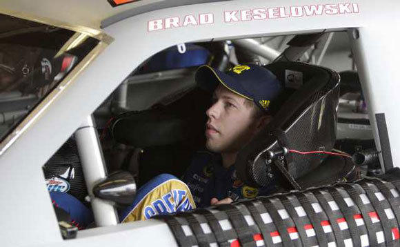 Brad Keselowski sits in his car John Raoux Associated Press March 2 