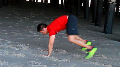 Try This: Get the jump on animal push-ups