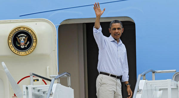 President Obama tours Colorado fire damage