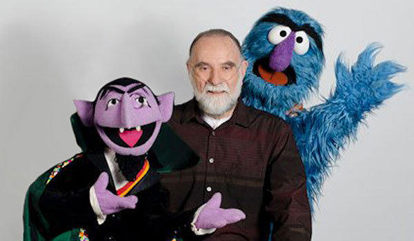 Jerry Nelson voiced Count von Count, left, and Herry Monster on 'Sesame Street.'