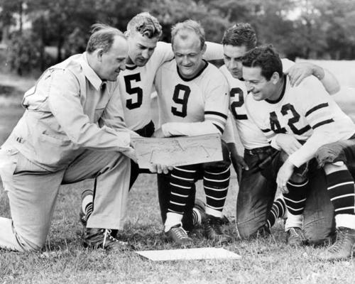 Fascinating Historical Picture of George S Halas in 1938 