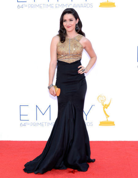 Emmys 2012 red carpet arrival pictures: Shannon Woodward, Raising Hope