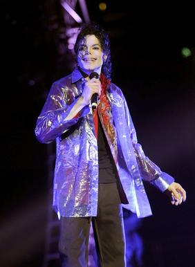 Michael Jackson rehearses for his 2009 concert tour.