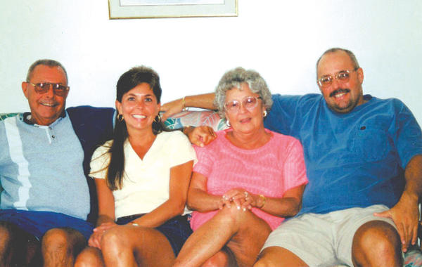 This photo was taken in June 1999 on a family vacation in Ocean City, Md. Pictured, from left, are Donald Oberholzer, Brenda Oberholzer, Jean Oberholzer and Brian Oberholzer.