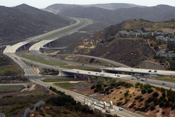 San Joaquin Hills toll corridor