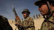 Afghanistan's National Army recruits train to fight the Taliban