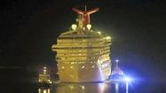 Crippled cruise ship limps into port in Alabama