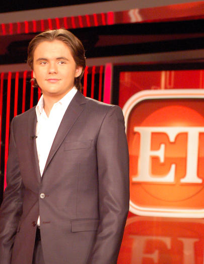 Prince Michael Jackson, Michael Jackson's son, is working as a guest correspondent for "Entertainment Tonight"