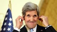   John Kerry finally gets to let his Europhilia loose 