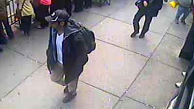 FBI releases images of two suspects in Boston Marathon bombings