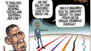 "The Purple Line," by David Horsey 