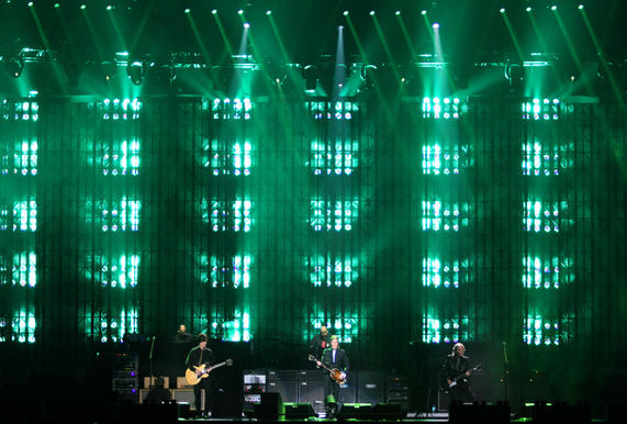 Paul McCartney opens his Out There tour with the first of two nights at Amway Center in Orlando, Fla. Saturday, May 18, 2013.   (Gary W. Green/Orlando Sentinel)
