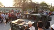 Mexico launches military push to restore order in Michoacan state