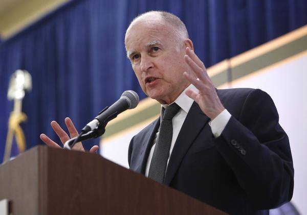 California governor Jerry Brown