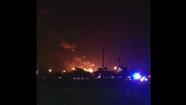 Gas plant fire in Florida