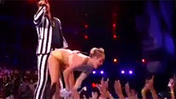 Miley Cyrus' Wild Performance