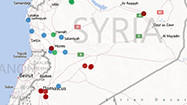 Interactive map: Potential targets in Syria