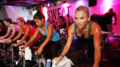  Hot exercise classes catching on like fire 