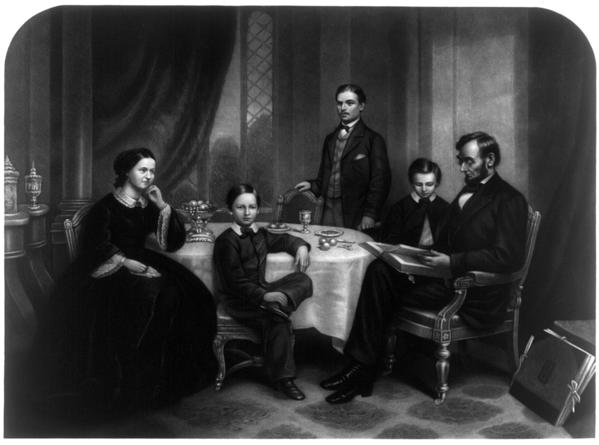Abraham Lincoln and family
