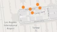 MAP: LAX shooting and response locations