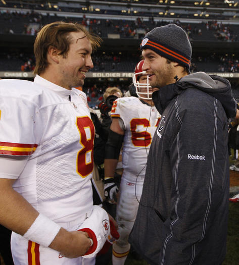 Kyle Orton and Jay Cutler in 2011