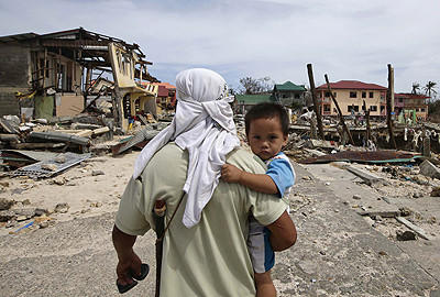 Philippines devastated