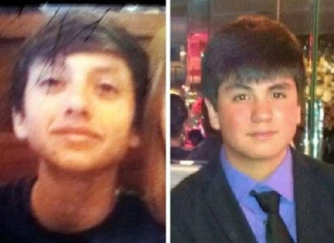 Mateo Nunez, left, and Jacob Perez, right, were last seen Friday morning in Berwyn, relatives said.