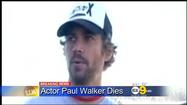 Video: Actor killed in fiery car crash