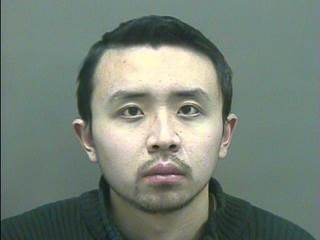 Police booking photo for William Dong, 22, who faces charges after he prompted a lockdown of the University of New Haven.