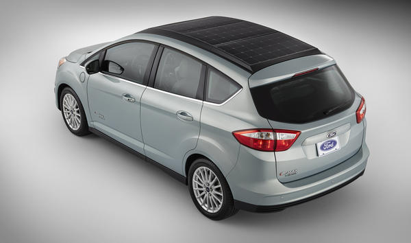 Ford's C-Max Energi solar concept car 