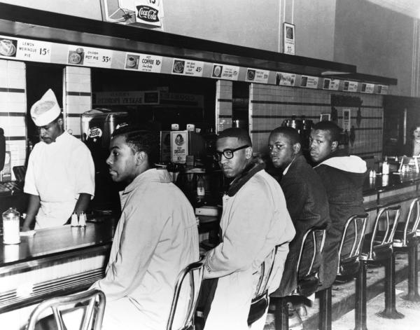 Second day of Woolworth's lunch counter sit-in
