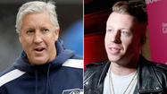 Macklemore, Pete Carroll are in a mutual admiration society