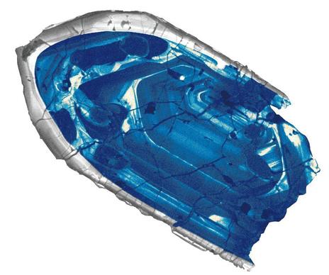 A 4.4-billion-year-old zircon crystal is the oldest material ever found on Earth.