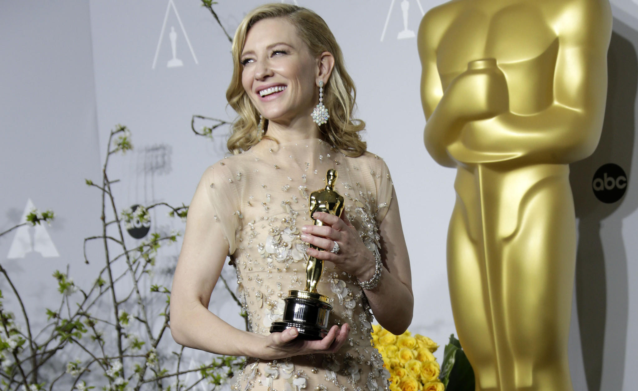 Oscars 2014 Cate Blanchett Wins Despite Woody Allens Troubles Latimes