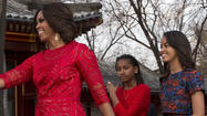China sees Obama girls, but not Xi's daughter