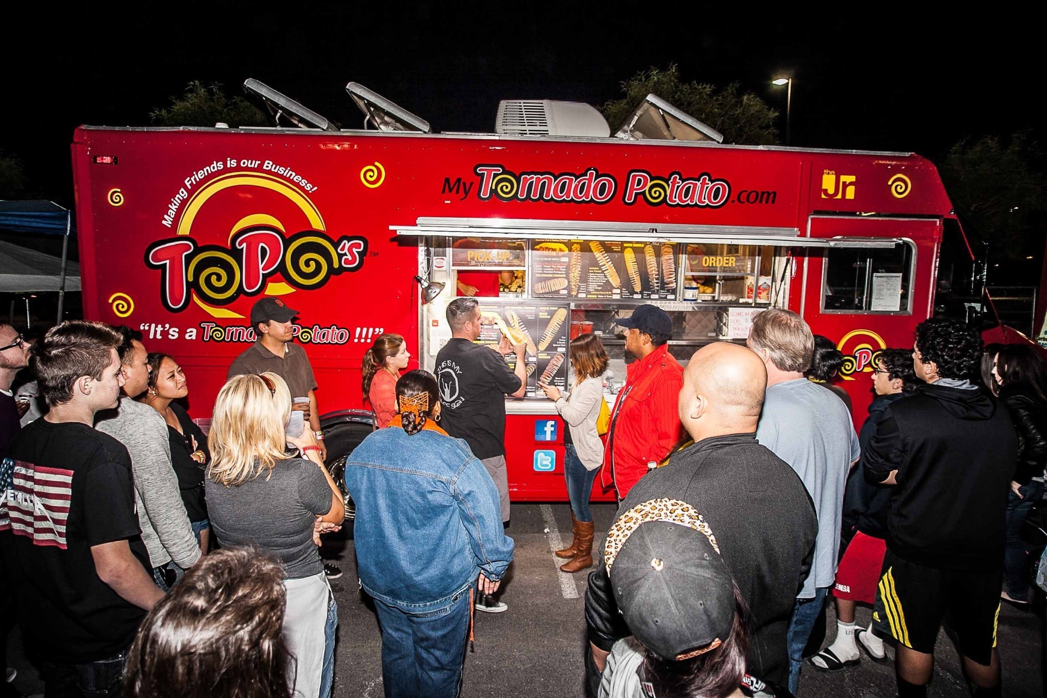 Las Vegas Trucks gather for the Foodie Fest this weekend on the Strip