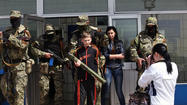 Separatists in Ukraine seize another city ... and the music plays on