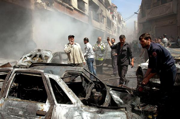 Homs car bomb