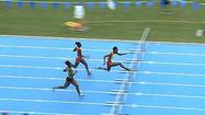 Video: Hallandale girls sweep top two spots in 2A 300 meter hurdles
