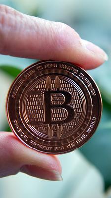 Bitcoin medallion