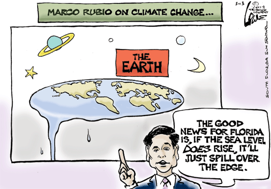 Can't Hide From Reality: Florida Mayors Request Climate Change Meeting With Senator Marco Rubio 555x386