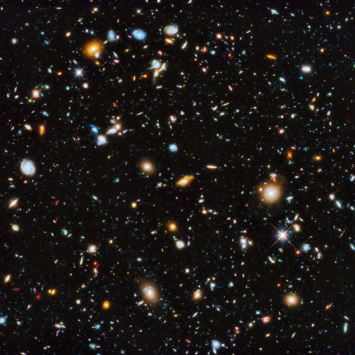 Hubble's view of the universe