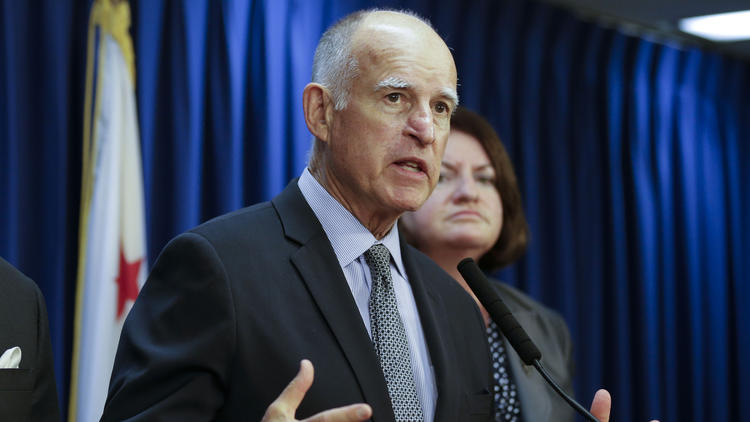 Gov. Jerry Brown. (Gregory Bull / Associated Press)